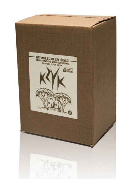 3 lt Filtresiz Zeytinyağı Erken Hasat Soğuk Sıkım-Tek Bahçe