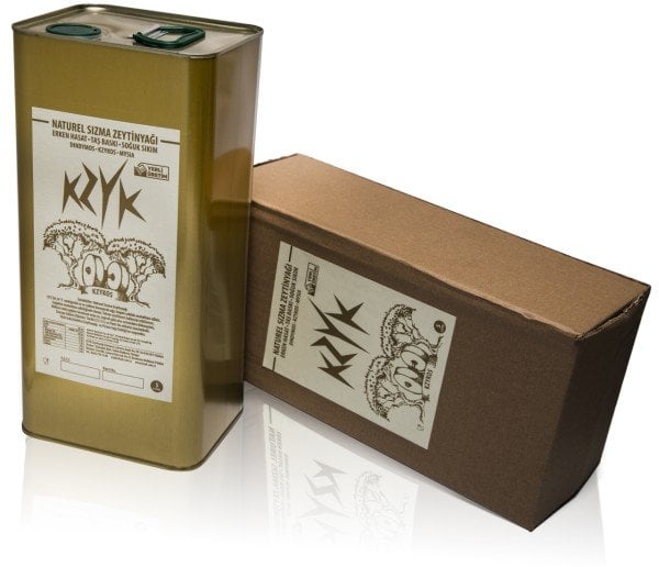 5 Lt Filtresiz Zeytinyağı Erken Hasat Soğuk Sıkım-Tek Bahçe